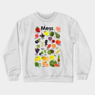 Manx Gaelic Vegetable Collection Crewneck Sweatshirt